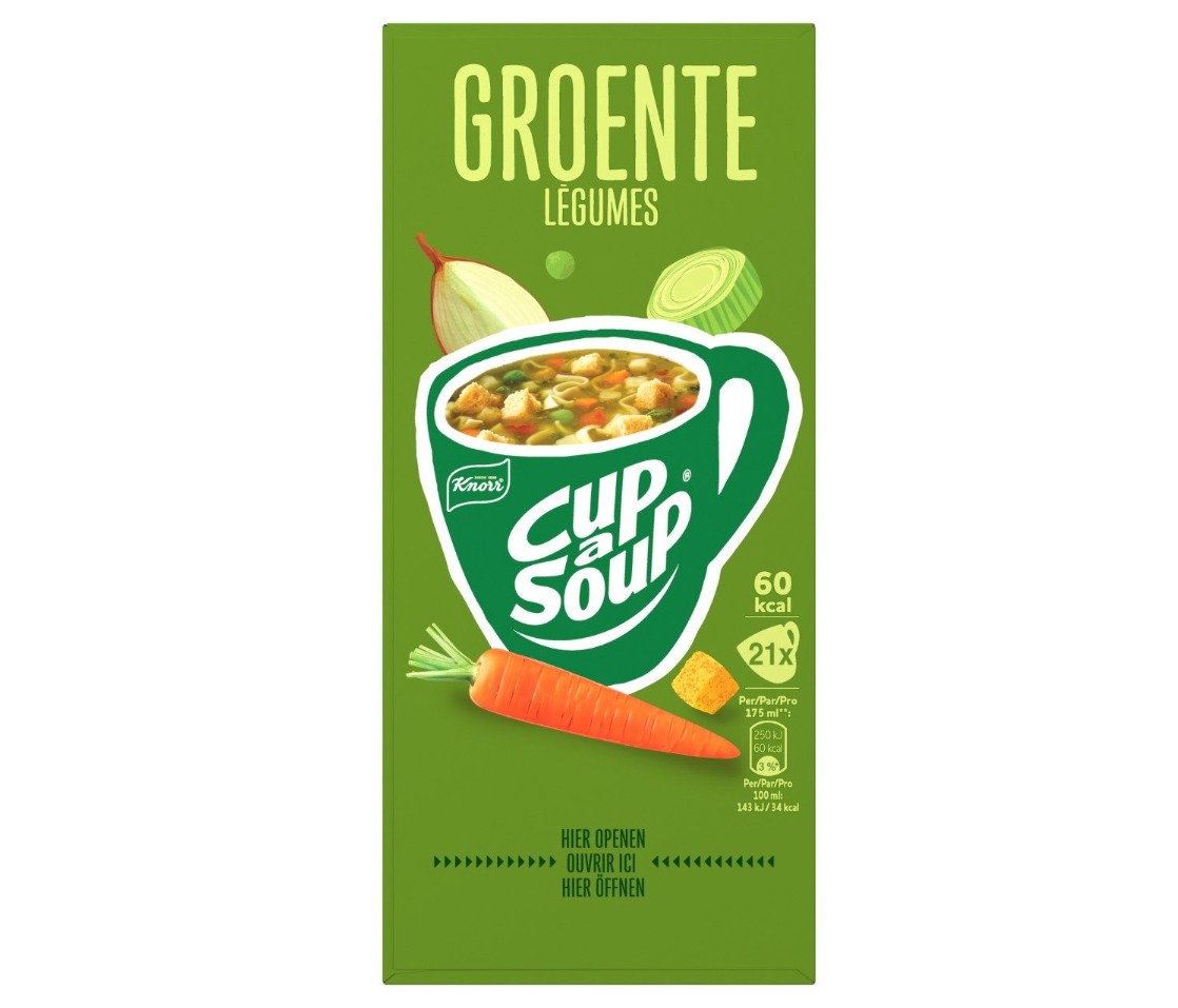 Knorr Cup-a-Soup Groente 21x175ml